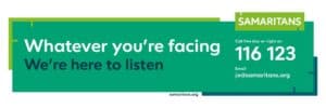 Samaritans Encourage Us To Become Better Listeners